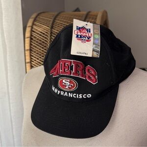 San Francisco 49ers Autographed Black and Gray‎ Cap Ken Norton